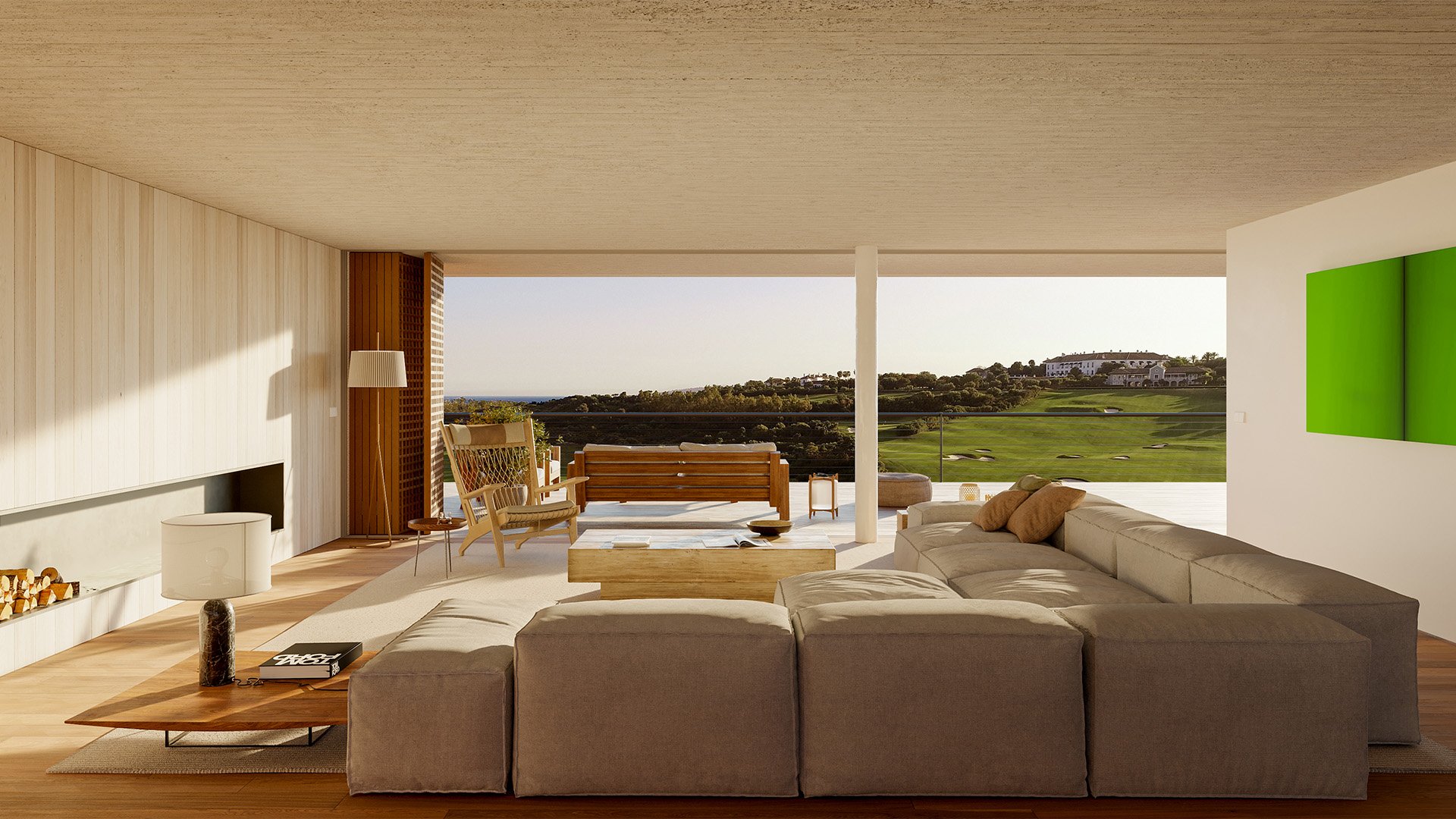 Caledonian Cortesin Residences living area