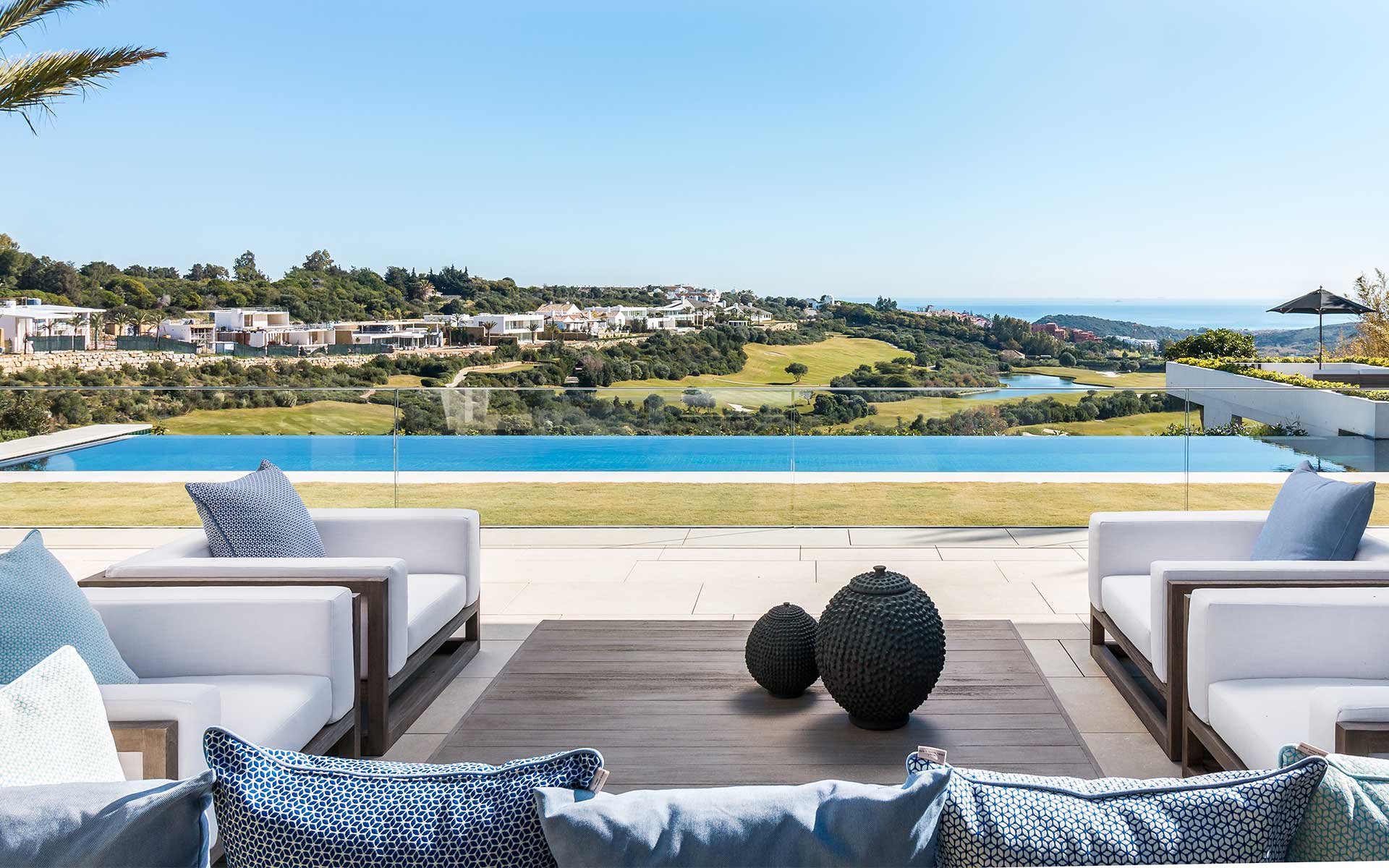 Golfside Villas terrace