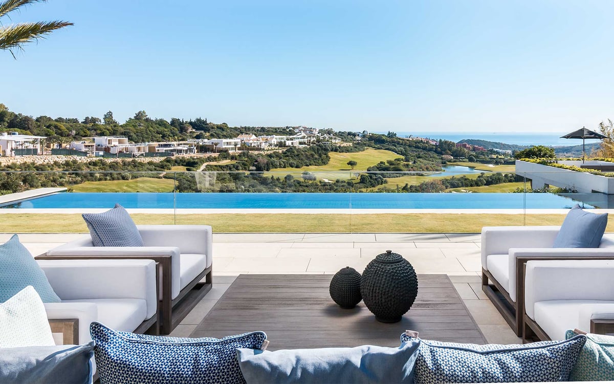 Golfside Villas terrace