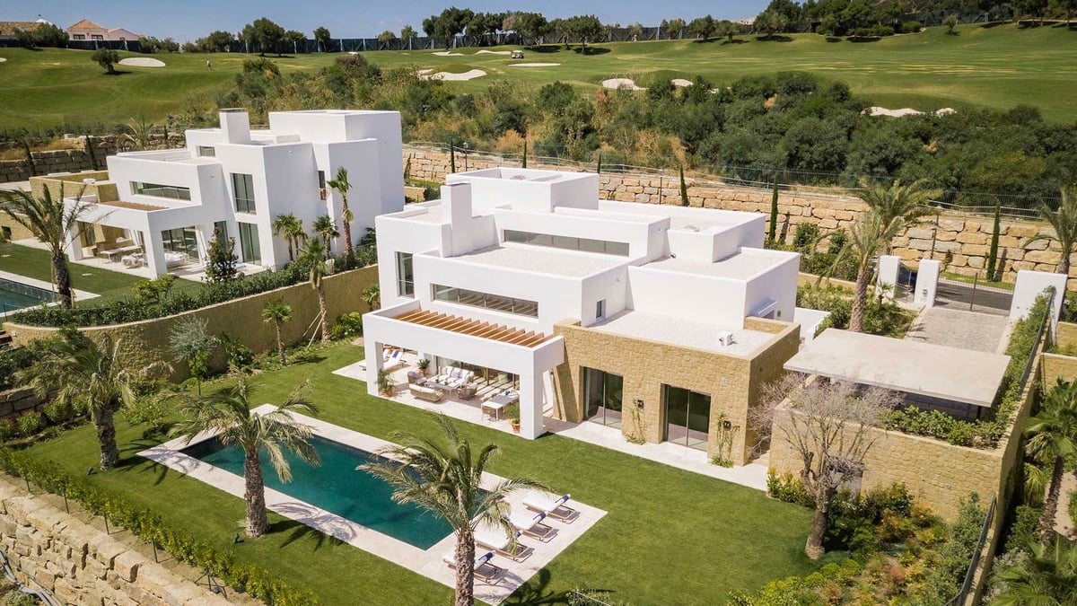 Green 10 Villas Front View