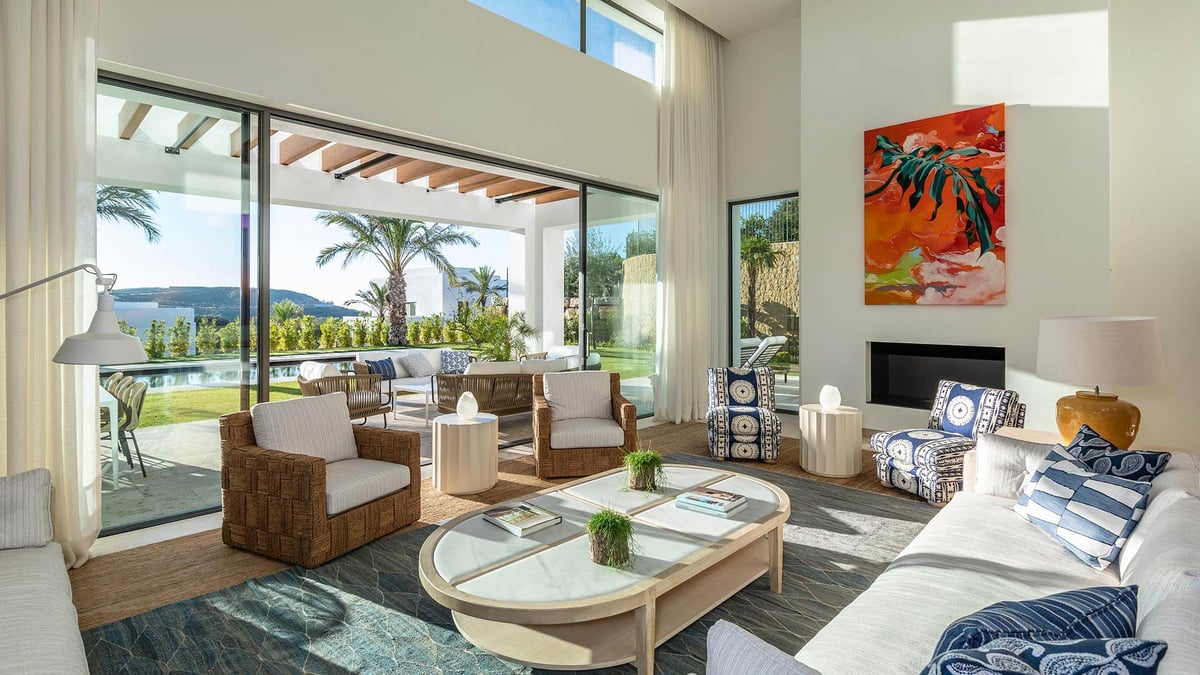 Green 10 Villas Living Area