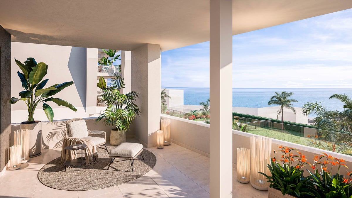 Higueron Beach Residences tterrace