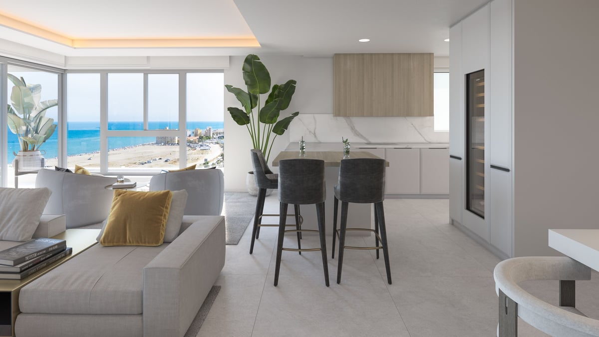 Sierra Blanca Tower Living zone