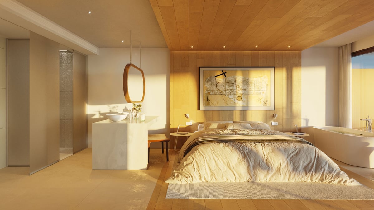 South Residences bedroom