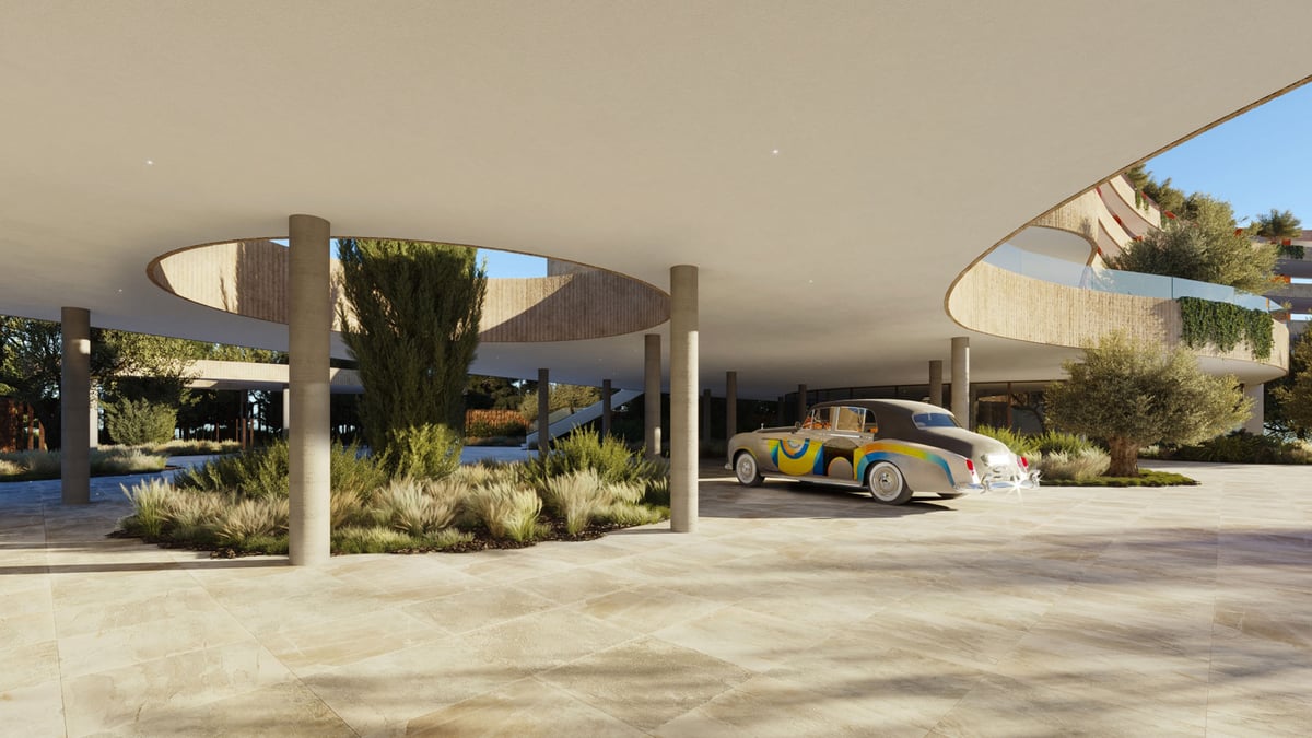 South Residences entrance